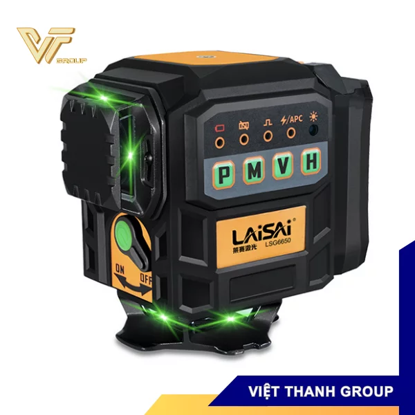 Máy cân bằng laser LAISAI LSG6650 - Thiết Bị Đo Đạc Việt Thanh - Công Ty Cổ Phần Tập Đoàn Việt Thanh